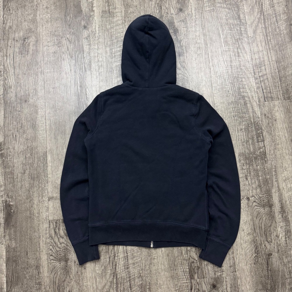 Vintage Y2K Hollister Sherpa Lined Full Zip Sequin Logo Hoodie S - Picture 2 of 6